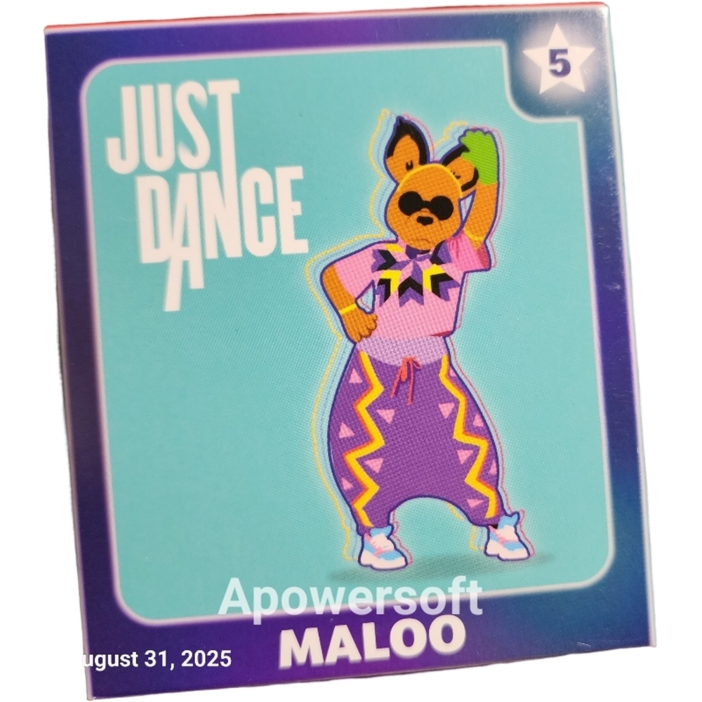 2024 McDonald's Toy #5 Just Dance Maloo